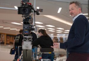 David Costabile Instagram - Mid season unplanned finale which was our episode 7 directed by yours truly. This Sunday! Incredibly generous cast, crew and creators welcomed this rookie. What could be better than working with @asiakatedillon and Maggie Siff? The great DP @giorgioscalidp at the monitor helping me every step of the way. @sho_billions #wags #wagsisbehindthecamera