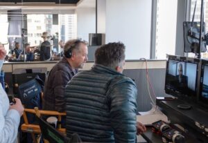 David Costabile Instagram - Mid season unplanned finale which was our episode 7 directed by yours truly. This Sunday! Incredibly generous cast, crew and creators welcomed this rookie. What could be better than working with @asiakatedillon and Maggie Siff? The great DP @giorgioscalidp at the monitor helping me every step of the way. @sho_billions #wags #wagsisbehindthecamera