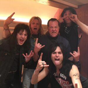 David Costabile Instagram - That’s right, we all stayed in character even when not rolling on The Dirt for @netflix! #thedirt #motleycrue #docmcghee