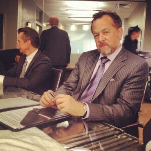 David Costabile Instagram - Daniel Hardman is BACK! The Suits cast is getting together on 12/27 at 8 pm ET for a live game night to help get out the vote in Georgia. Use the link in my bio to join us for #SuitUpForGeorgia and find out whose name stays on the wall. Do it. #suits #danielhardmanisaballer #howdareyou
