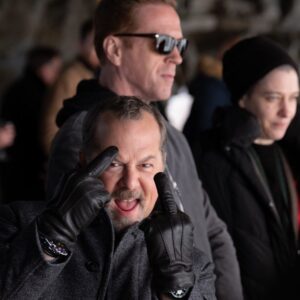 David Costabile Instagram - I swear to you I am ot a whole head shorter than the Ginger Biscuit (aka Damian Lewis). Think the cold had shrunk me which is why I was so ornery. Episode 2 tonight! @sho_billions #wags #teamwags #wagsismyspiritanimal #iamnitthatmuchshorterthanDamian