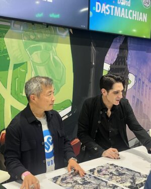 David Dastmalchian Instagram - Comic Con 2024
- scuba diving in an ocean of gratitude rn.
- massive launch of new comic #CreatureCommandos for @dcofficial w a v cover by irl hero @jimlee 
- power launch of #KnightsVsSamurai for @imagecomics w @toddmcfarlane overseeing.
- surreal panels sitting w so many legends including @jephloeb @ssnyder1835 @jamesthefourth @tulalotay @therodneybarnes @beckycloonan @akelacooper @leah.kilpatrick @marcbernardin @dailydead @abzjharding and SO MANY MORE!
- signing @countcrowley & #HeadlessHorseman at @darkhorsecomics.
- comics, toys, friends, monsters & family. 
- thank you #GoodFiendFilms team for taking such good care of everything. <3 @personapr 
- thank you ALL. signing out from #nerdvana