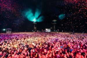 David Friedrich Instagram - I still can’t believe it.
With over 100,000 people, it was the biggest show I’ve ever played. We had fun together like there was no tomorrow. Especially for me to experience something like this in Poland fills my heart. I had so much fun with you @polandrockfestival
The energy of the festival is truly unique. So much joy, respect and love. It was an honor to play for you guys. 
For those who don’t know.
I was born in Germany. But I spent a lot of my childhood in my grandfather’s house in Poland. He played the trumpet in the orchestra and was always making music. At the opening ceremony when the orchestra was playing, I remember how grandpa used to play.
He has not lived on earth for a long time, but yesterday he was more present than ever.
He’s not gone, he’s just traveling.
In a better place.

Picture 3. 
There has really never been a concert in my life where I didn’t pray before the show. Since I’ve been playing concerts, I pray of course for a good show and that everything goes as planned, but much more that we have fun together, also for all the people who are no longer with us. Because somehow, don’t ask me how, they are still here.
Especially yesterday.
Thank you grandpa. Thank you Poland.

Dziekuje Polska 🇵🇱

📸 @dajoeberlei