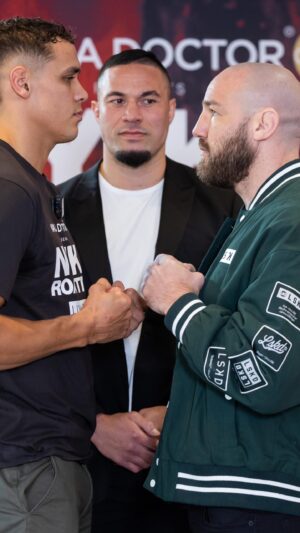 David Nyika Instagram - Did you know @blakecaparello has bulldozed every Kiwi opponent he’s ever fought… 💀

This is @davidnyika first step to proving he’s the real deal! 

Is it Nyika’s destiny….

NYIKA V CAPARELLO 🏆
Presented by @manukadrnz

ducoevents.com/nyika 🎟️

Live and exclusively on DAZN📱📺💻

 #nyikacaparello #cruiserweight #boxing #KO #kiwivsaussie