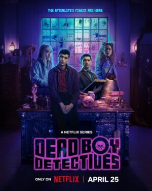 David Rapaport Instagram - ☠️🔎 #DeadBoyDetectives only on @netflix 4.25