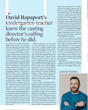 David Rapaport Instagram - #tbt @entertainmentweekly 🙏🏻