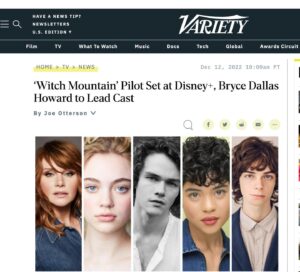 David Rapaport Instagram - @disneyplus #witchmountain 🧙🏻‍♀️🏔 @brycedhoward @isabel.gravitt @levizmiller @biancadnorwood #jacksonkelly