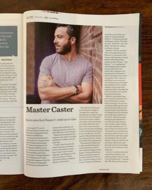 David Rapaport Instagram - I’m honored to appear alongside my ❤️ @ron.a.way in #bostonspiritmagazine Jan/Feb issue 2021. #pride #bostonpride #🏳️‍🌈
📷: @iamwalidazami @stormshoots