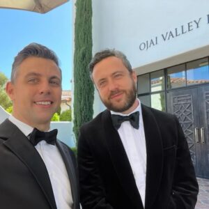 David Rapaport Instagram - Ojai ‘22 💒 @thatthingofwhen @mattmcconks 💕