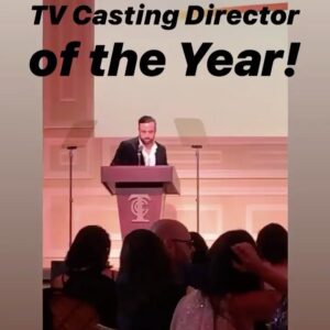 David Rapaport Instagram - #hellerawards TV Casting Directors of the Year 🏆 @lyndseylalaland