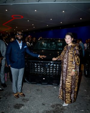 Davido Instagram - Happy to partner with @gacmotorngr and drive into the future together. 🚗✨ Innovation and luxury at its finest. 

@jubriloflagos @cigmotorsngr