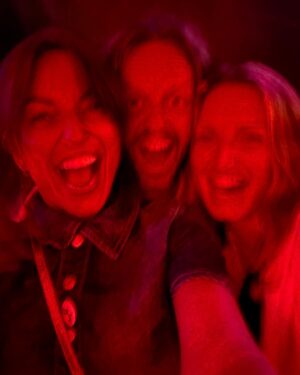 Davina McCall Instagram - So last night , me, @mdlondon , my girl Holly and @paddy___lee worshipped at the church of @coldplay . In Rome . Love the Italians so full of heart and emotion, literally not a dry eye in the house … thank you @coldplay for being the most wonderful people , who make us feel all the feels . so good to hang out you @rosiehouston 🤗❤️❤️