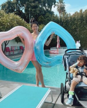 Dawn McCoy Instagram - We started @LovingWayFoundation just over 16 months ago - raising funds and awareness to be right here where we are today:
Hosting 5 Loving Way Stay respite vacations across the country for child abuse victims, their families, caregivers and advocates.
Right before our first Palm Springs family stay took flight on Tuesday, Waylon & I launched our blue & pink Loving Way heart floats into the pool at the home they’d be staying  in - @prettyinpinkps, a @wanderluxe_vacationrentals property - and it really hit me that a dream had come true for us.
A dream we never wanted…
never asked for…
and never knew to dream…
But a dream that chose us and asked us to stand at the helm of its ship of love, awareness, education, justice, vigilance, advocacy, healing and…JOY!
Just as we have found joy in the impossible, we have made it one of our missions to help others who have survived the unthinkable find THEIR joy.

If you want to experience just a smidgeon of this joy we had the honor of witnessing this week, do yourself a favor and check out our stories or watch the highlights on my profile.
Joy truly does abound - even in the face of horror & grief…
Just as light shines in the darkness because faith sees best in the dark.🩵🩷
We have SO much joy to share.🫶
What a beautiful start this is!

Thank you to everyone who made it possible💕:
@prettyinpinkps 
@wanderluxe_vacationrentals 
@johnpatrickpalmsprings 
@jnorman310 
@joycekiehl 
@visitgreaterps 
@palmspringsaerialtramway 
@palmspringssurfclub 
@kellygolightly