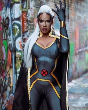 Dax ExclamationPoint Instagram - With help from @warpath_dylan I am going to ocassionally post some outstanding Storm cosplayers. Each con the cast attends, we get to see so many amazing artists show off their craft of cosplay! 

Here is 
@aliciamariebody 
@flawless_by_tenisha 
@daxclamation 
@brown.suga.outlaw 
@num1xmncosplay 

#Storm #XMen97