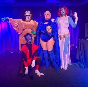 Dax ExclamationPoint Instagram - “This is our daughter, Rogue. This is our other child, Rogue’s Brother.” House of Darkholme, Family Portrait. #houseofdarkholme #destiny #mystique #rogue #nightcrawler #xmen #brotherhoodofevilmutants #homosuperior