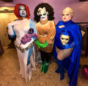 Dax ExclamationPoint Instagram - “This is our daughter, Rogue. This is our other child, Rogue’s Brother.” House of Darkholme, Family Portrait. #houseofdarkholme #destiny #mystique #rogue #nightcrawler #xmen #brotherhoodofevilmutants #homosuperior
