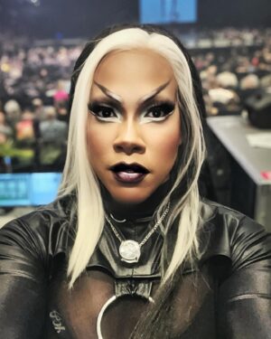 Dax ExclamationPoint Instagram - Here. Have a selfie for #content and no other reason….
#bettyAndBleronica go to @madonna #humanNature #drag #nonsense