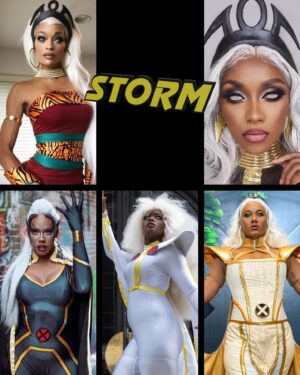 Dax ExclamationPoint Instagram - With help from @warpath_dylan I am going to ocassionally post some outstanding Storm cosplayers. Each con the cast attends, we get to see so many amazing artists show off their craft of cosplay! 

Here is 
@aliciamariebody 
@flawless_by_tenisha 
@daxclamation 
@brown.suga.outlaw 
@num1xmncosplay 

#Storm #XMen97