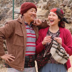Dayahang Rai Instagram - Soro & Binjuri would like to Thank You all for the love & support! 🙏🏻💖✨ 
Grateful & overjoyed as we celebrate 4 incredible weeks of our movie Gharjwai’s release! 
📸: @akashrawalofficial 
#GHARJWAI #BTS
