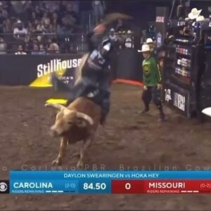 Daylon Swearingen Instagram - 88.75 on Hoka Hey to help the @carolinacowboyspbr get the win over Missouri Thunder! 
@carolinacowboyspbr @pbr