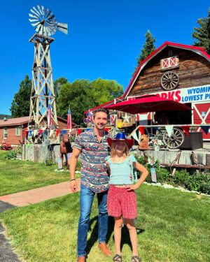 DeAnne Stidham Instagram - What an AMAZING day we had yesterday here in beautiful Wyoming celebrating our country with alll the FUN things and lots of family and friends!!!🥰 From the morning Parade, to the beautiful flag🇺🇸 ceremony we had, all the fun family time and PLENTY of sugar...haha and of course the yummy Lunch we had, it was so good and ending off the day with our annual firework show was the cherry on top! Thank you thank you to all who could come this year!!🥳🎉🎇🎆🇺🇸 #happy4th #independenceday #wyoming