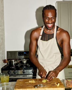 DeVonn Francis Instagram - i’m taking over @rhodora_wine_bar for two nights of cooking, drinking, and a playlist that may or may not include fantasia barrino. save this post. send to friends. come hungry leave happy. its summer and you deserve to eat good! 👨🏿‍🍳🖤🏳️‍🌈

june 12   13
walk-ins only

photo: @itsyasara
illustration: me
