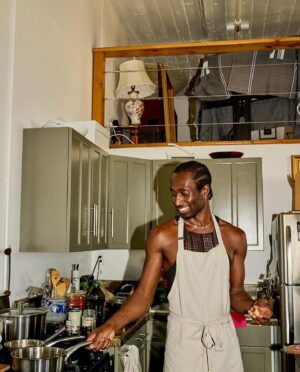 DeVonn Francis Instagram - i’m taking over @rhodora_wine_bar for two nights of cooking, drinking, and a playlist that may or may not include fantasia barrino. save this post. send to friends. come hungry leave happy. its summer and you deserve to eat good! 👨🏿‍🍳🖤🏳️‍🌈

june 12   13
walk-ins only

photo: @itsyasara
illustration: me