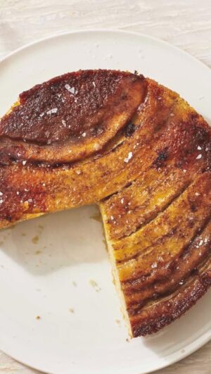 DeVonn Francis Instagram - Torched Banana Cake: A favorite from the archives 🍌💛