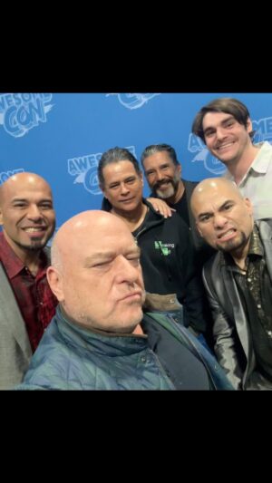 Dean Norris Instagram - Look forward to seeing these guys next month in #indianapolis @luis_moncada @steven_michael_quezada @rjmitte