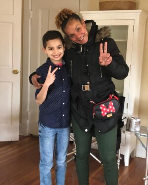 Dean Scott Vazquez Instagram - first acting gig 🫶🏽 #jackryan