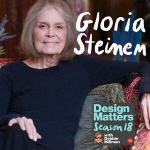 Debbie Millman Instagram - I’ve aired some my favorite Design Matters podcast episodes this summer! They include the glorious @gloriasteinem, artist @aiww, writer and artist @suleikajaouad, songwriter and musician @rosannecash, writer and editor @isaac.fitzgerald, artist @oliverjeffers and writer, editor and technologist @kevin2kelly. Link to listen is in my bio! Hope you enjoy!