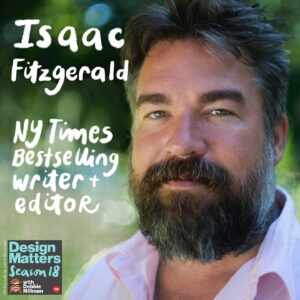 Debbie Millman Instagram - I’ve aired some my favorite Design Matters podcast episodes this summer! They include the glorious @gloriasteinem, artist @aiww, writer and artist @suleikajaouad, songwriter and musician @rosannecash, writer and editor @isaac.fitzgerald, artist @oliverjeffers and writer, editor and technologist @kevin2kelly. Link to listen is in my bio! Hope you enjoy!