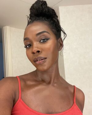 Deborah Ayorinde Instagram - UNFILTERED 

What I used:

@yslbeauty 

- NU Bare look tint (NU 17 for lightest parts of my face, Mix of NU 18 and 19 for everywhere else) 
- All Hours concealer (DW4)
- NU Lip and Cheek tint (NU Flush; on my lips, nose and cheeks)
- All Hours setting powder (Chocolat)

Lip liner: @sephora gel lip liner (molasses)