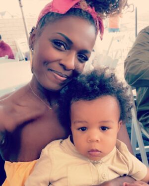 Deborah Joy Winans Instagram - Happy Friday from me and my baby🤗🤗 #TGIF #MyLittleLoveAndMe #SpreadLove