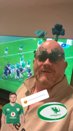 Declan Horgan Instagram - GWAN IRELAND WE ARE GOING TO WIN THIS !!