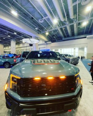 Declan Horgan Instagram - @ford the RAPTOR R is the dogs!!! Am so saving and hustling to gets me one of these love my Gen 1 but damm absolute beaut of a truck and 37 inch tires out the box and 710bhp insane.