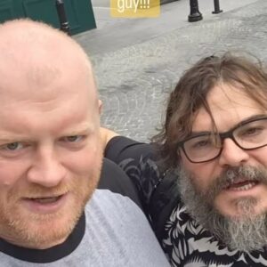 Declan Horgan Instagram - @jackblack what a dude pleasure to have met him before his concert at @theanthemdc