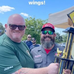 Declan Horgan Instagram - @hogshackbarbq congratulations to a well deserved win at the annual wings competition @buildingsupplyofmanassas