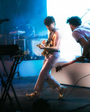 Declan McKenna Instagram - Back at my dear @trnsmtfest today!
🙊 
📸 @marcusprousejr