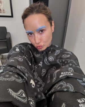 Demi Lovato Instagram - PICKLE 🥒🐶🥹