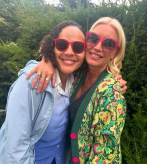 Denise Van Outen Instagram - @happyplaceofficial FESTIVAL Chiswick🌞DJset 🎧
Love this wellness festival created by @fearnecotton and her team. Lovely day with lovely people ❤️. If you’re lucky enough to go tomorrow you’ll love it! 
Check out @circussigns (one of my favourite stalls 🎪 )