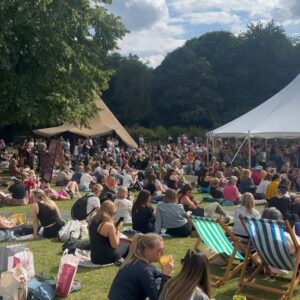 Denise Van Outen Instagram - @happyplaceofficial FESTIVAL Chiswick🌞DJset 🎧
Love this wellness festival created by @fearnecotton and her team. Lovely day with lovely people ❤️. If you’re lucky enough to go tomorrow you’ll love it! 
Check out @circussigns (one of my favourite stalls 🎪 )