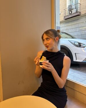 Denisse Peña Instagram - Helado de pistacho.