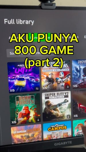 Dennis Adishwara Instagram - Masih tentang koleksi game digital saya. Yuk ngobrol tentang koleksi game kamu juga! #xbox #videogames #xboxseriess #gamecollection #pcgaming #consolegaming #gamepass