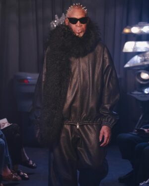 Dennis Rodman Instagram - So Fresh and So Clean 😎
 @alexanderwangny @yellayella409 
#trendsetter #newyork #fashion