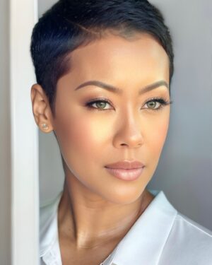 Denyce Lawton Instagram - Someone recently suggested I switch it up and change my look.  Suggested the big chop or a drastic hair color change. So I did some research  on what THE BIG CHOP would look like on me! THOUGHTS? 🤔🥰🫶🏽