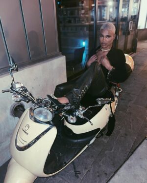 Destiny West Instagram - Can get my feelings hurt today, I won’t give a f*ck tomorrow 🏍️🦇