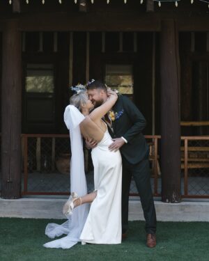 Devin Lytle Instagram - My wedding was a dream because we worked with the MOST talented and creative artists, full stop. 🛑 

First, @michellesobelphoto 📸 I was drawn to her documentary style wedding photography, and her ability to capture the sweetest moments between family and friends. Plus, she is the kindest woman to work with! So flexible! She made me feel so beautiful on my big day! 

Second, @tentenphotosynth 🌸 Jiahao is not a florist. He is a horticultural artist and plant daddy. He pulled together such a beautiful motif incorporating paper crafts and homemade arches that were mobile so that we could create a wedding parade as we marched down the streets of Big Bear to our dinner. 

I am so so grateful to these individuals for capturing and creating such a unique and beautiful day for @grokstreet and I.