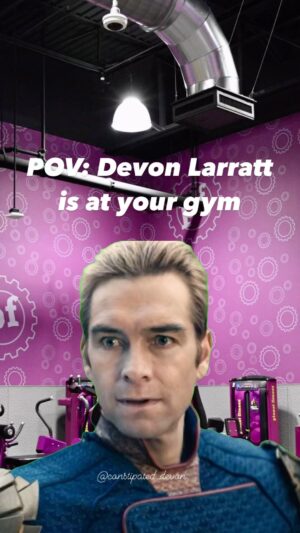 Devon Larratt Instagram - So that’s where all the plates went 😂

#armwrestlingmeme #armwrestlingmemes #devonlarratt #homelander