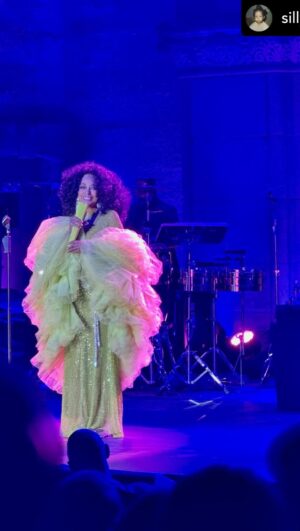 Diana Ross Instagram - We had a beautiful night under the stars at @mountainwinery ✨ I am filled with joy. #dianaross #legacy2024 #dianarossthankyou